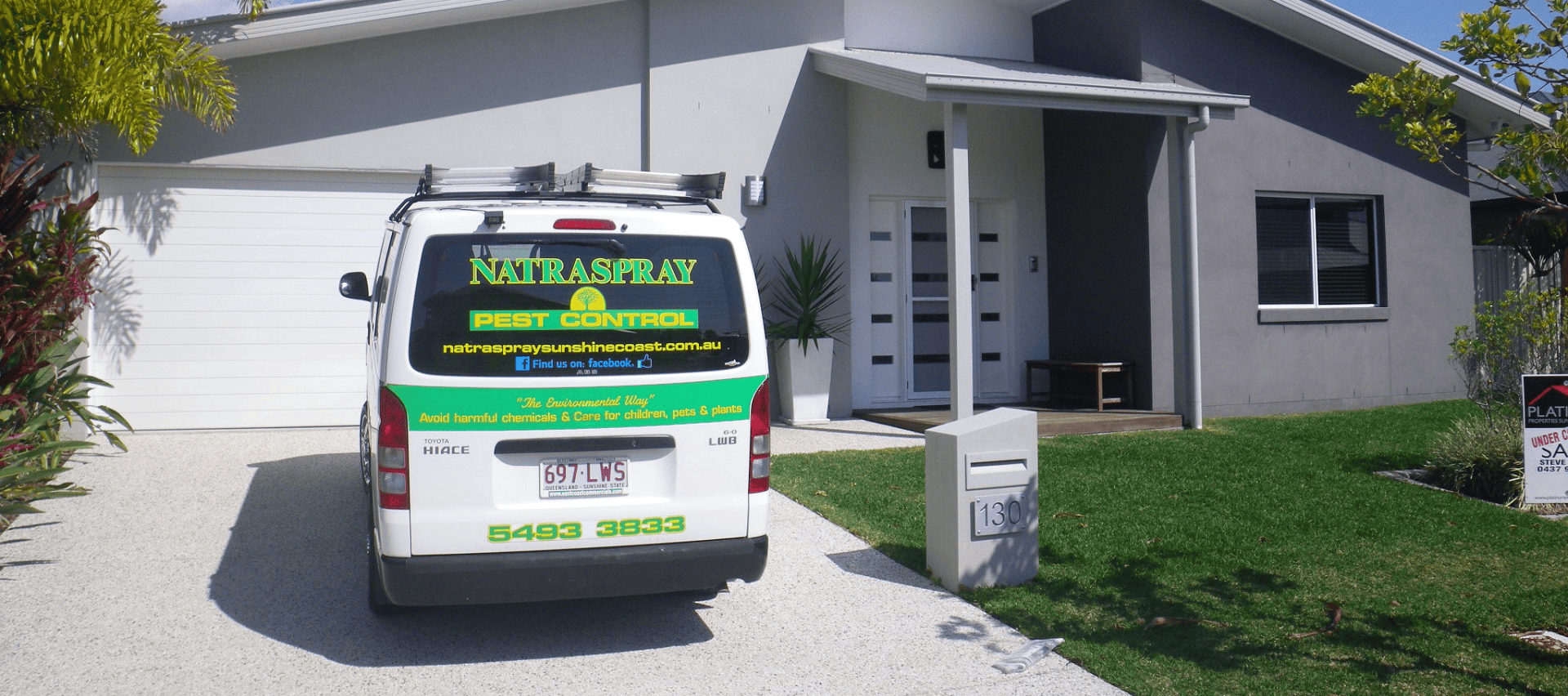Natraspray Pest Control Van